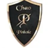 Here's an alt tag for the image: `Ciao Pinhole logo shield`